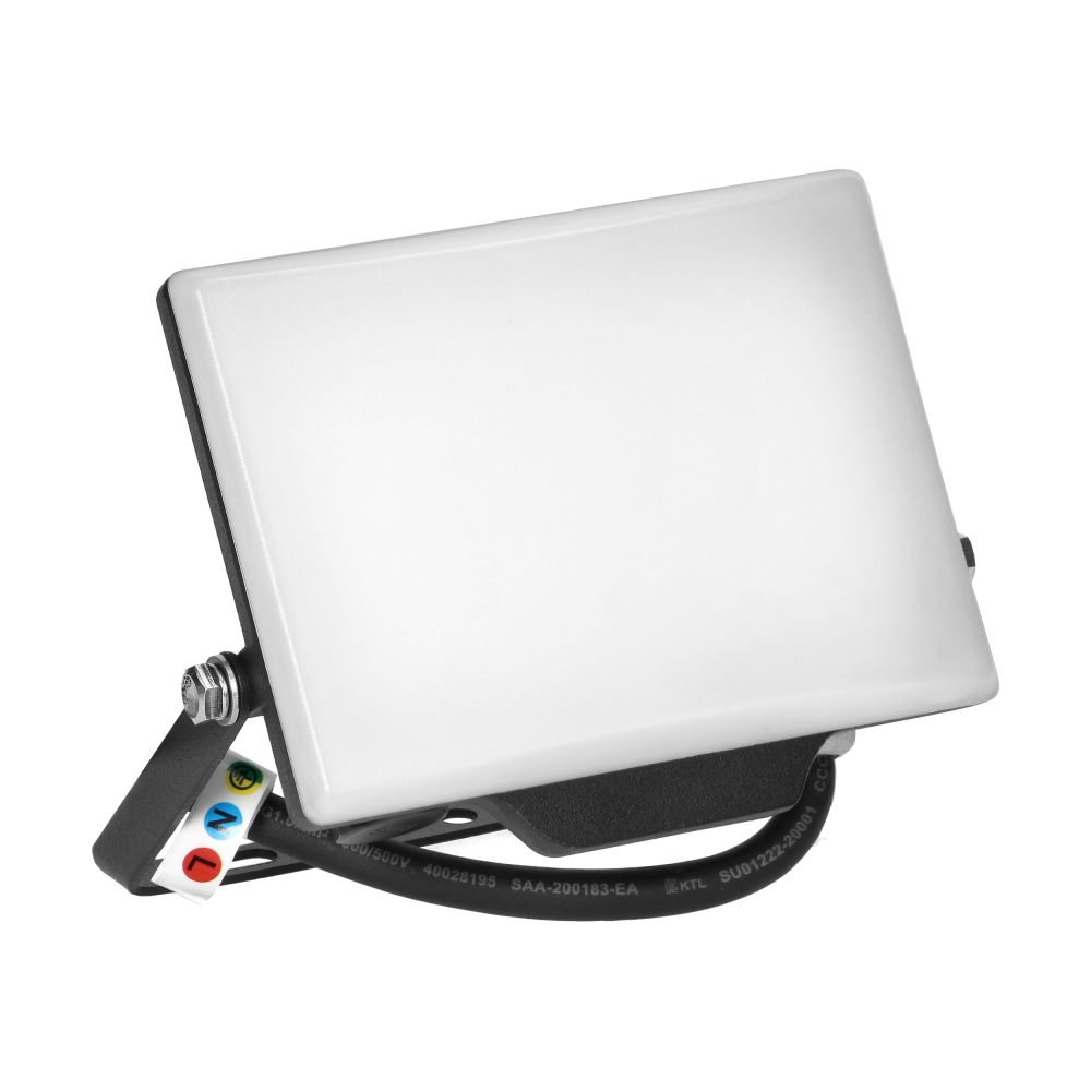 PORTO LED 20W frameless floodlight, 1600lm, IP65, 4000K, aluminium + polycarbonate