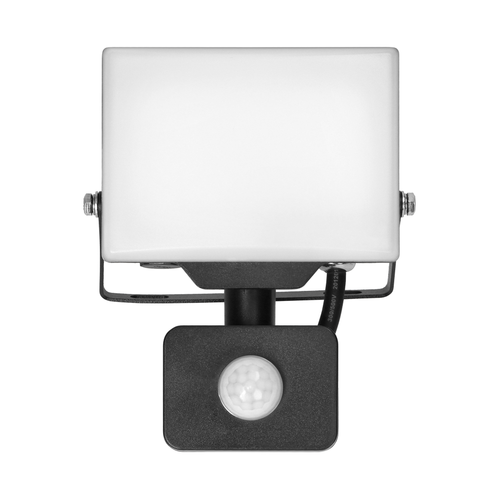 PORTO S LED 20W naświetlacz z PIR, 1600lm, IP44, 4000K, aluminium + poliwęglan