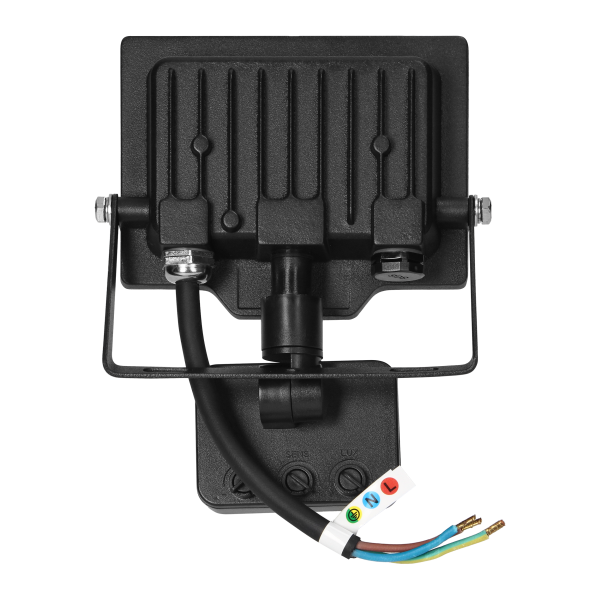 PORTO S LED 20W floodlight with PIR motion sensor, 1600lm, IP44, 4000K, aluminium + polycarbonate