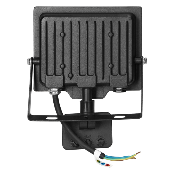 PORTO S LED 30W floodlight with PIR motion sensor, 2400lm, IP44, 4000K, aluminium + polycarbonate PORTO S LED 30W floodlight with PIR motion sensor, 2400lm, IP44, 4000K, aluminium + polycarbonate