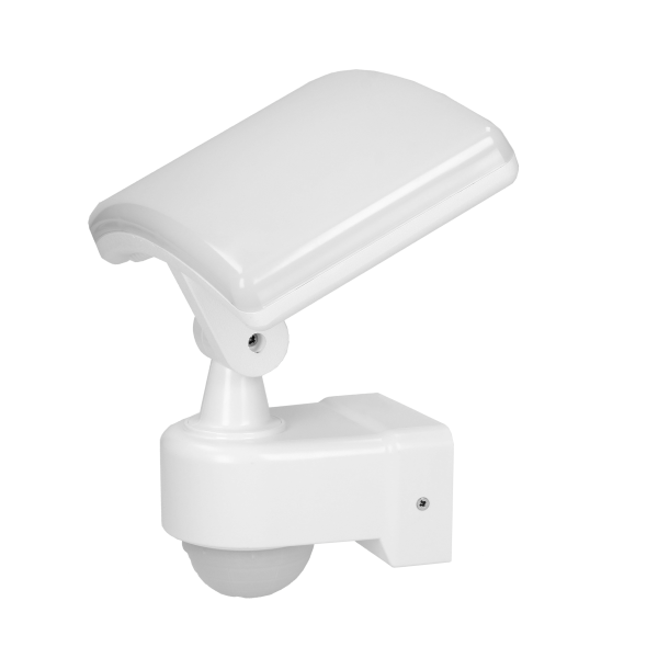 TOS LED 30W garden floodlight with PIR, 2200lm, IP65, 4000K, PC, white TOS LED 30W garden floodlight with PIR, 2200lm, IP65, 4000K, PC, white