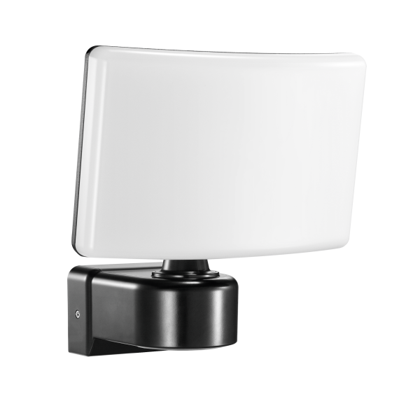 TOS LED 30W garden floodlight, 2200lm, IP65, 4000K, PC, black TOS LED 30W garden floodlight, 2200lm, IP65, 4000K, PC, black