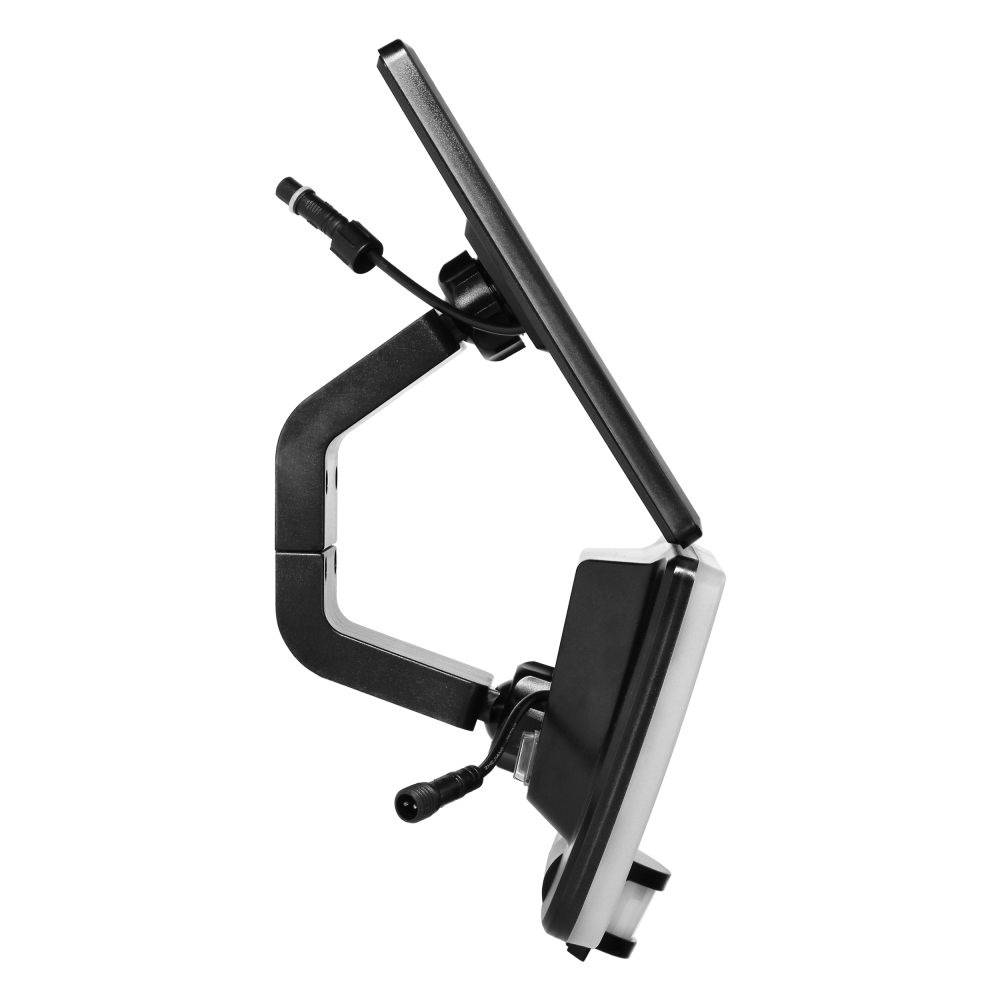 SOLIS LED 10W, solar floodlight with PIR sensor, 1200lm, IP54, 4000K, 3000 mAh, black