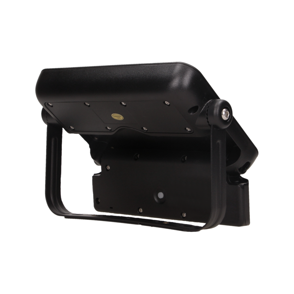 LUX LED 5W solar floodlight with motion sensor, 500lm, IP65, 4000K, 2x1500mAh, black