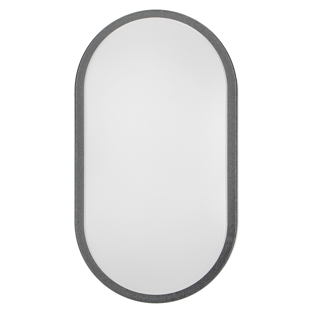 NEFRYT LED 10W, oprawa ogrodowa, 800lm, IP54, 4000K, szara