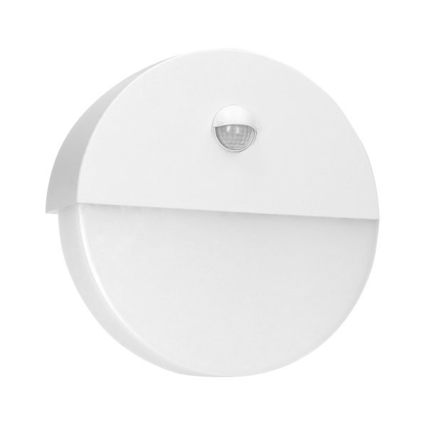 HALIT LED garden luminaire 10W with PIR motion sensor 140°, 600lm, IP65, 4000K, IK10, white HALIT LED garden luminaire 10W with PIR motion sensor 140°, 600lm, IP65, 4000K, IK10, white