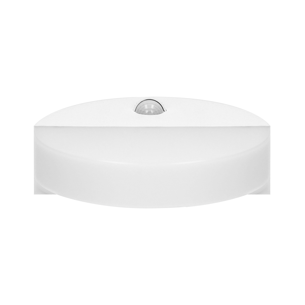 HALIT LED 10W, oprawa ogrodowa z czujnikiem ruchu 140st, 600lm, IP65, 4000K, IK10, biała