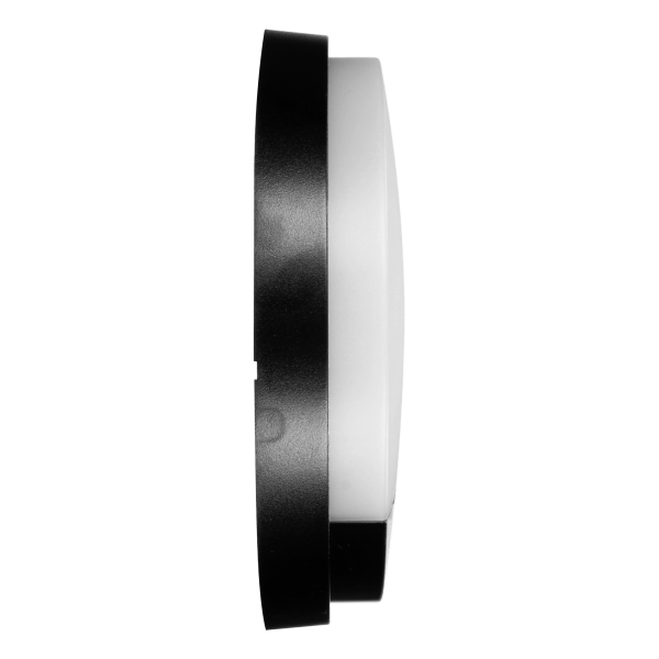 AGAT LED 15W, oprawa ogrodowa z czujnikiem ruchu, 140st, 1100lm, IP54, 4000K, czarna