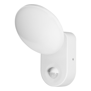 RIOLIT LED 15W, oprawa ogrodowa z czujnikiem ruchu, 1100lm, IP65, 4000K, biała