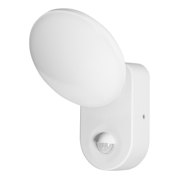 RIOLIT LED 15W, garden luminaire with motion sensor, 1100lm, IP65, 4000K, white RIOLIT LED 15W, garden luminaire with motion sensor, 1100lm, IP65, 4000K, white