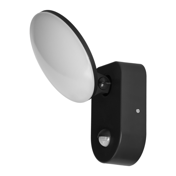 RIOLIT LED 15W, oprawa ogrodowa z czujnikiem ruchu, 1100lm, IP65, 4000K, czarna RIOLIT LED 15W, oprawa ogrodowa z czujnikiem ruchu, 1100lm, IP65, 4000K, czarna