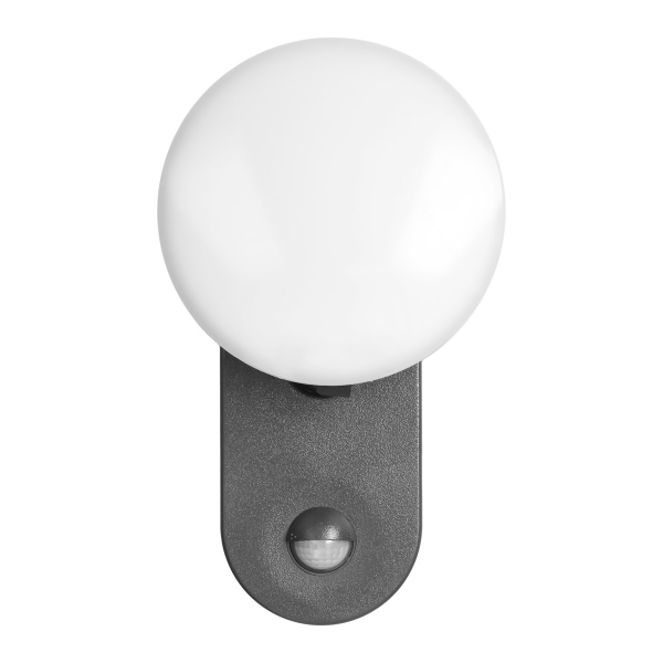 RIOLIT LED 15W, oprawa ogrodowa z czujnikiem ruchu, 1100lm, IP65, 4000K, szara RIOLIT LED 15W, oprawa ogrodowa z czujnikiem ruchu, 1100lm, IP65, 4000K, szara