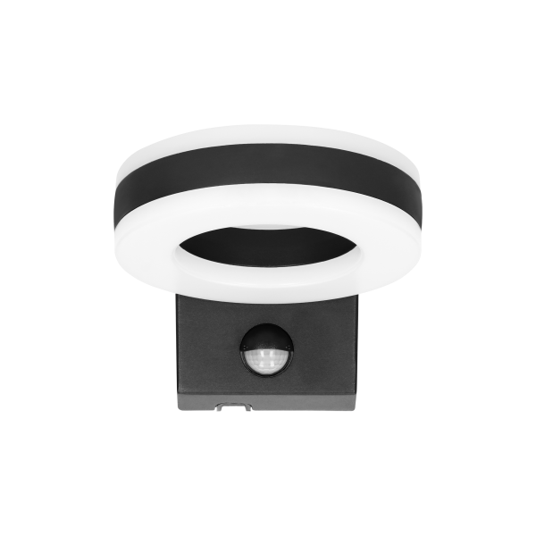 HOWLIT LED 20W, garden luminaire with motion sensor, 1800lm, IP65, 4000K, black HOWLIT LED 20W, garden luminaire with motion sensor, 1800lm, IP65, 4000K, black