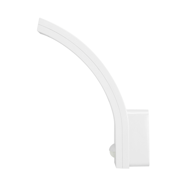 PIRYT LED 10W, garden luminaire with motion sensor 140°, 800lm, IP54, 4000K, white PIRYT LED 10W, garden luminaire with motion sensor 140°, 800lm, IP54, 4000K, white