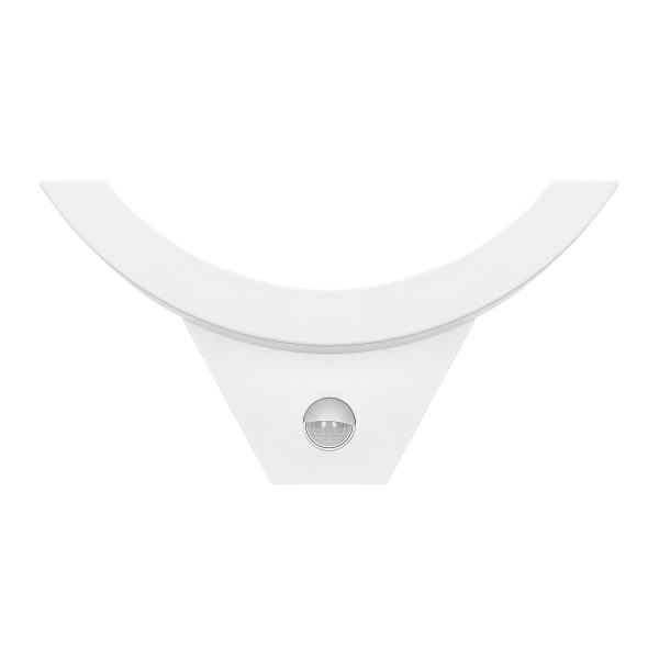 SPINEL LED 10W, garden luminaire with motion sensor 140st, 800lm, IP54, 4000K, IK10, white SPINEL LED 10W, garden luminaire with motion sensor 140st, 800lm, IP54, 4000K, IK10, white