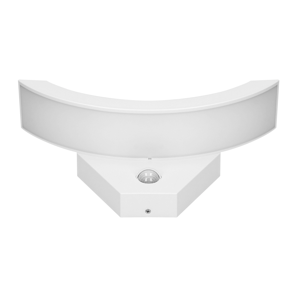 SPINEL LED 10W, garden luminaire with motion sensor 140st, 800lm, IP54, 4000K, IK10, white