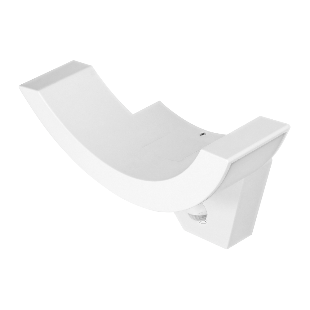 SPINEL LED 10W, garden luminaire with motion sensor 140st, 800lm, IP54, 4000K, IK10, white