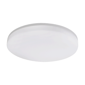 JANTAR LED 24W, plafon z mikrofalowym czujnikiem ruchu, 2565lm, IP54, 4000K, klosz PC