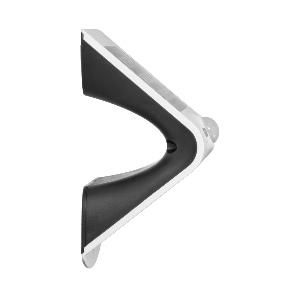 SILOE LED 1,5W, lampa solarna z czujnikiem ruchu 120st, 190lm, IP65, 4000K, 1200mAh, podwójne źródło światła, biała