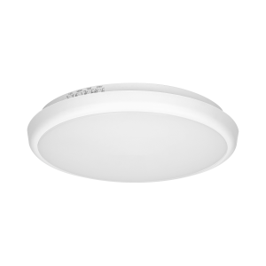 CERS LED 16W, plafon z mikrofalowym czujnikiem ruchu, 1300lm, IP65, 4000K, poliwęglan mleczny, biały, funkcja przyciemnienia