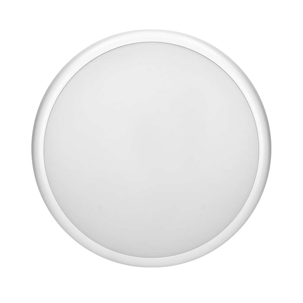 CERS LED 16W, plafon z mikrofalowym czujnikiem ruchu, 1300lm, IP65, 4000K, poliwęglan mleczny, biały, funkcja przyciemnienia