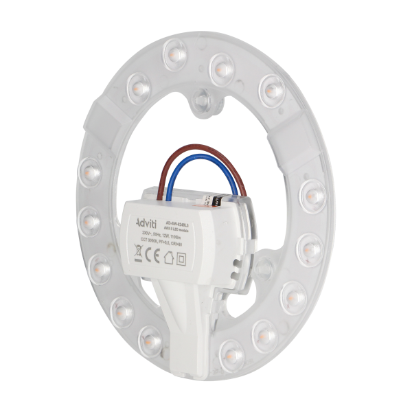 AVIS II LED  panel świetlny LED 12W, 1100lm, 3000K,  Ø 137