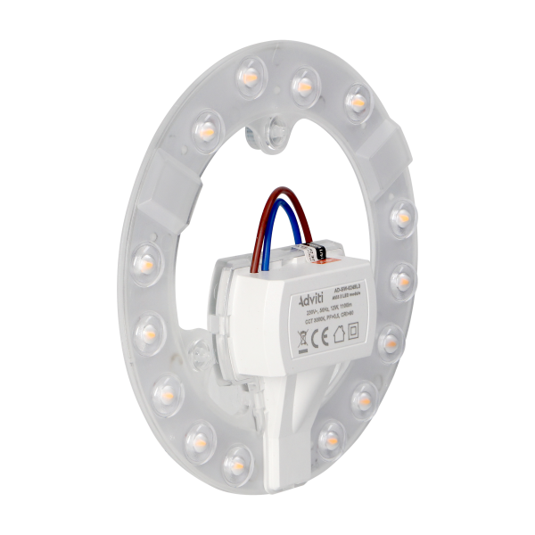 AVIS II LED light panel LED 12W, 1100lm, 3000K, Ø 137