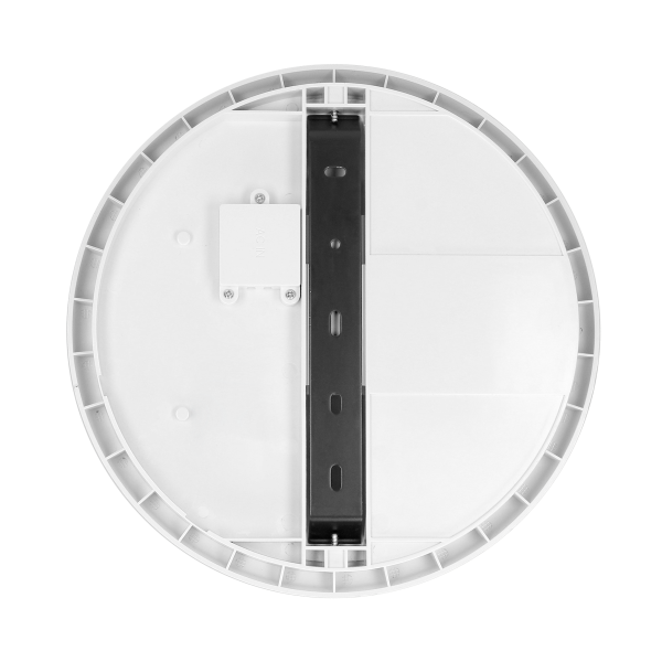 CERS LED 16W lighting fixture with microwave motion sensor, 1300lm, IP65, 4000K, milky PC shade, white, dimming function