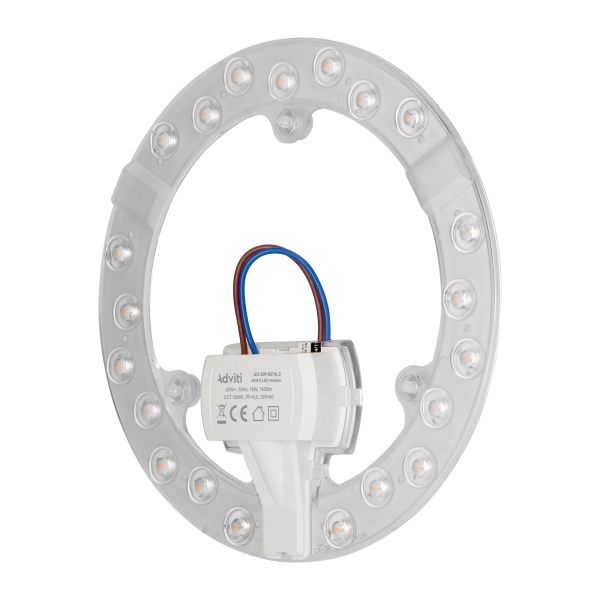 AVIS II LED light panel LED 18W, 1650lm, 3000K, Ø 176
