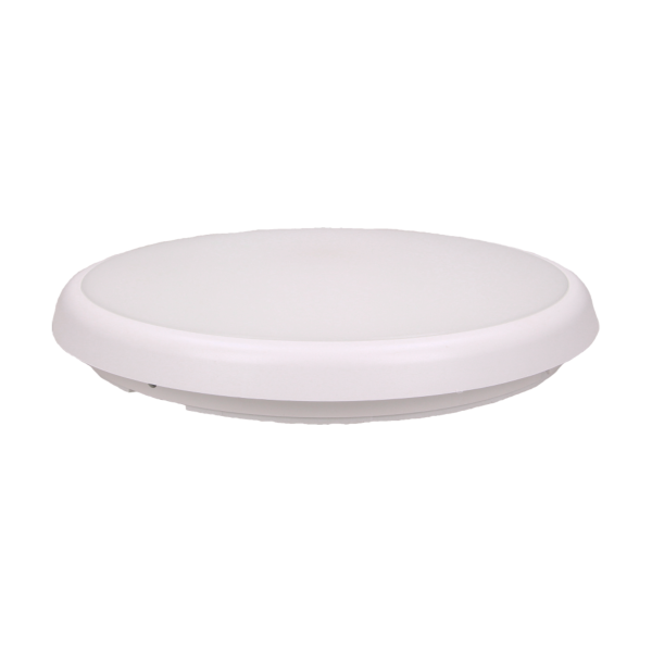 CERS LED plafon z mikrofalowym czujnikiem ruchu,  LED 22W, 2000lm, IP65, 4000K, poliwęglan mleczny biały, funkcja przyciemnienia