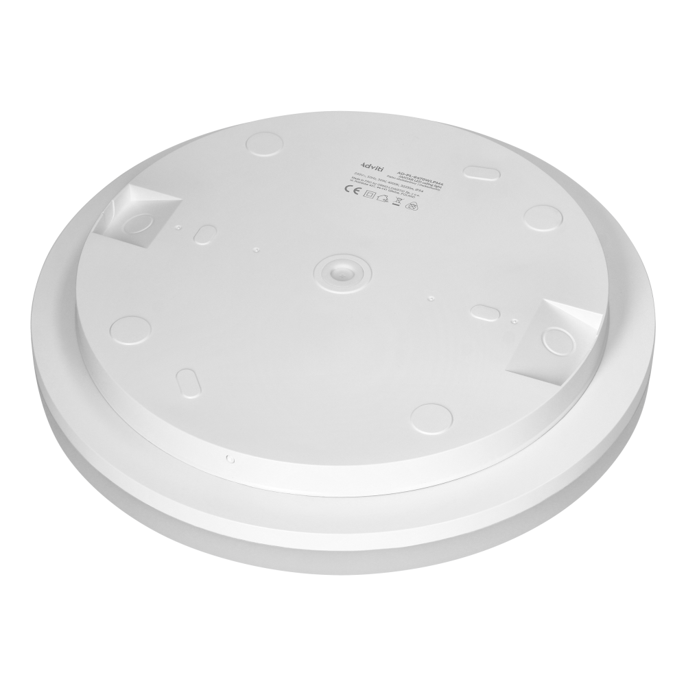 JANTAR LED 30W, plafon oświetleniowy, 3225lm, IP54, 4000K, klosz PC