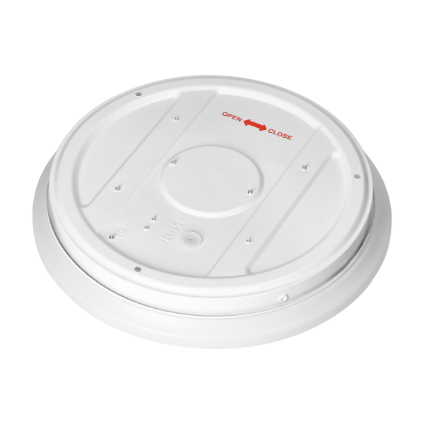 SOPOT LED 12W, plafon z mikrofalowym czujnikiem ruchu,  1190lm, IP20, 4000K, klosz PVC