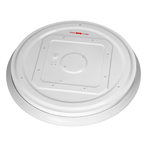 SOPOT LED 24W, plafon z mikrofalowym czujnikiem ruchu,  2565lm, IP20, 4000K, klosz PVC