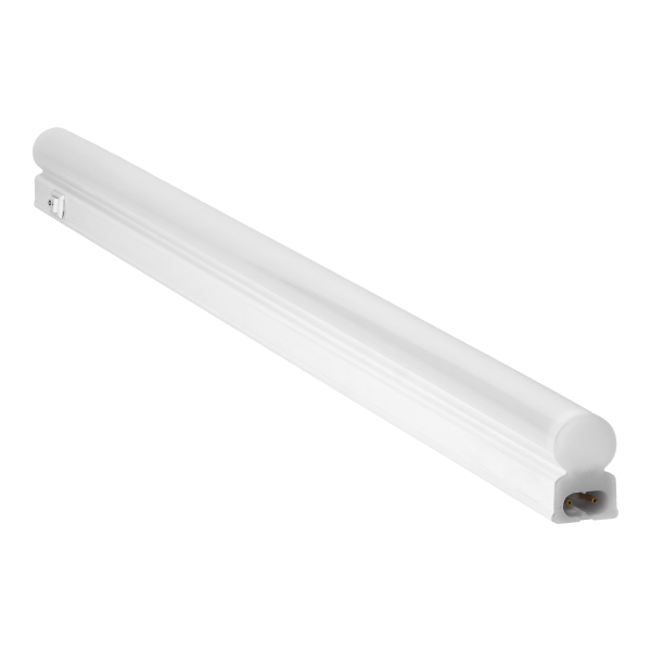 ASTAR LED 7W under-cabinet linear light, 630lm, 4000K, 2-pin plug, pass-through connector system, ON/OFF switch