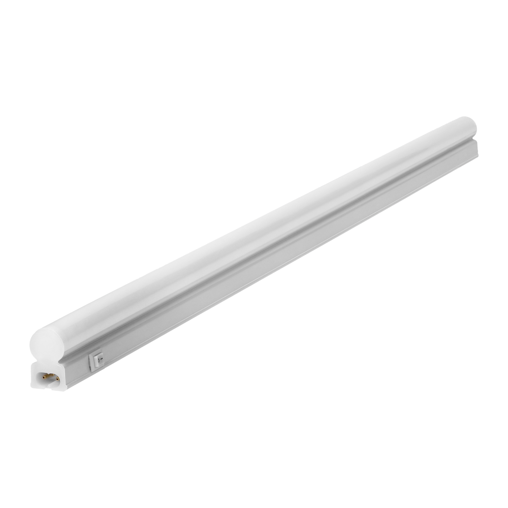 ASTAR LED 12W under-cabinet linear light, 1080lm, 4000K, 2-pin plug, pass-through connector system, ON/OFF switch