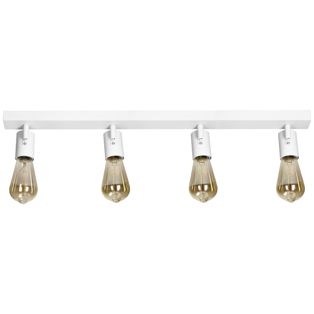 RIO SP 4 oprawa ścienno-sufitowa, E27 max. 4x60W, IP20, biała