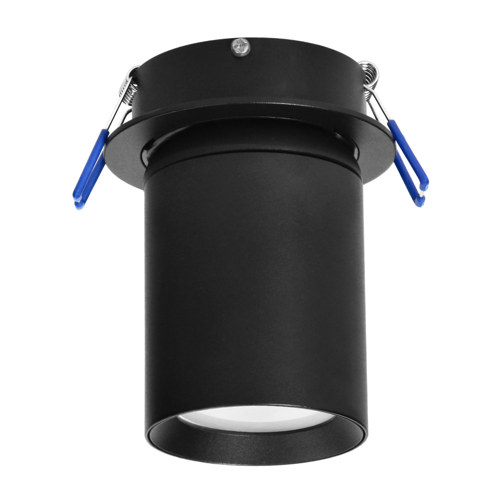 MALTA SP 1, oprawa ścienno-sufitowa podtynkowa, GU10 max. 12W, IP20, czarna