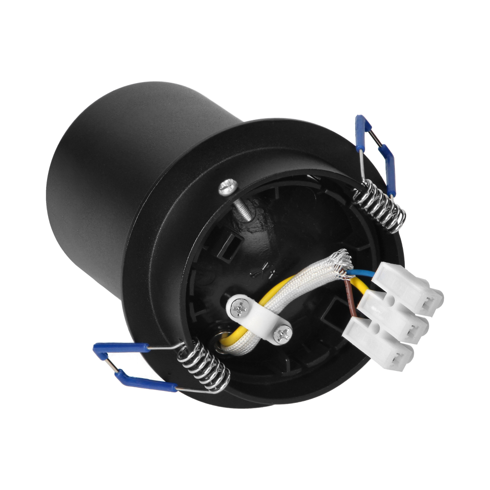 MALTA SP 1, oprawa ścienno-sufitowa podtynkowa, GU10 max. 12W, IP20, czarna