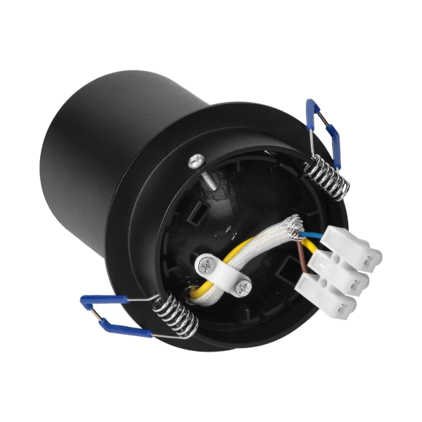 MALTA SP 1, oprawa ścienno-sufitowa podtynkowa, GU10 max. 12W, IP20, czarna
