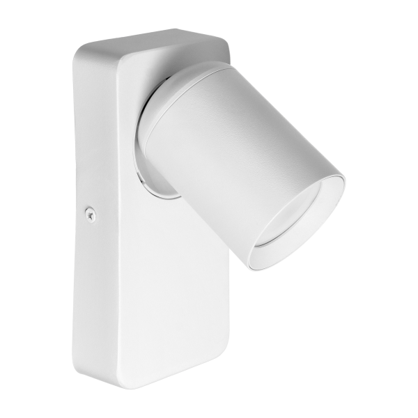 MALTA SP 1, oprawa ścienno-sufitowa, GU10 max. 12W, IP20, biała, prostokątna podstawa MALTA SP 1, oprawa ścienno-sufitowa, GU10 max. 12W, IP20, biała, prostokątna podstawa