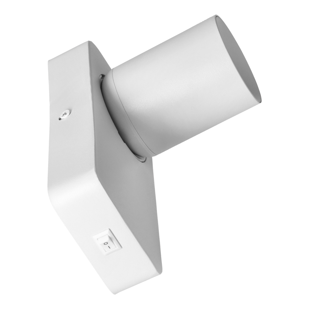 MALTA SP 1, oprawa ścienno-sufitowa, GU10 max. 12W, IP20, biała, prostokątna podstawa