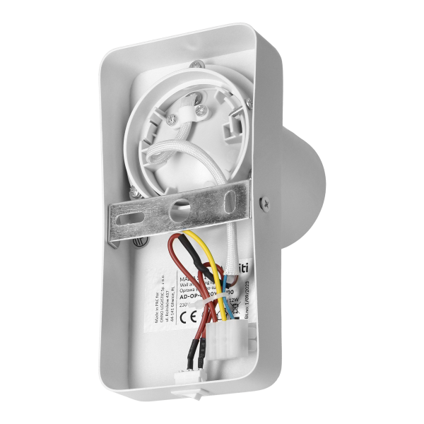 MALTA SP 1, oprawa ścienno-sufitowa, GU10 max. 12W, IP20, biała, prostokątna podstawa MALTA SP 1, oprawa ścienno-sufitowa, GU10 max. 12W, IP20, biała, prostokątna podstawa