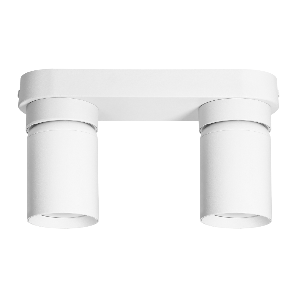 MALTA SP 2, oprawa ścienno-sufitowa, GU10 max. 2x12W, IP20, biała