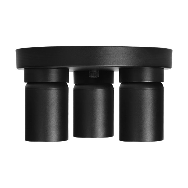 MALTA SP 3, oprawa ścienno-sufitowa, GU10 max. 3x12W, IP20, czarna, okrągła podstawa MALTA SP 3, oprawa ścienno-sufitowa, GU10 max. 3x12W, IP20, czarna, okrągła podstawa