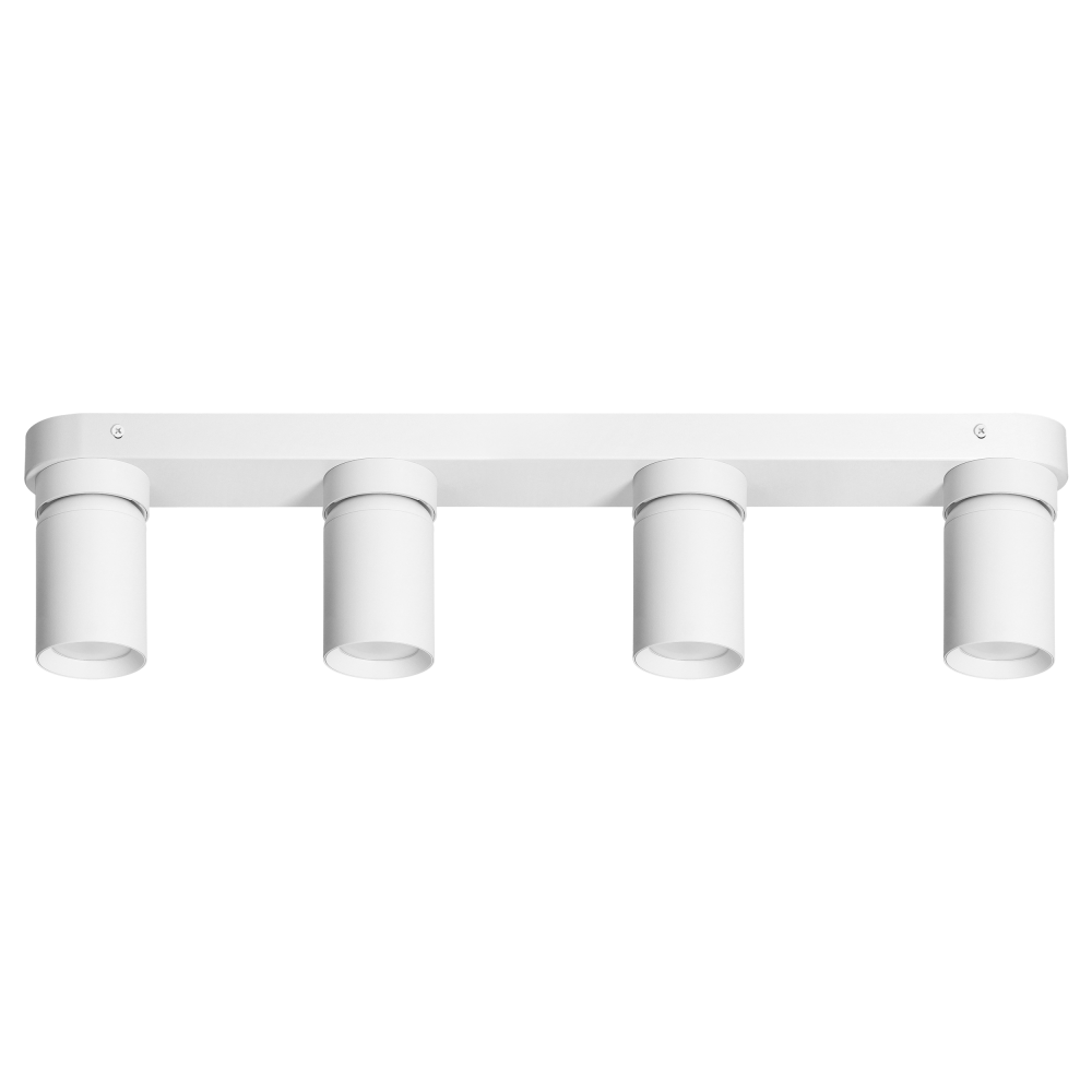 MALTA SP 4, oprawa ścienno-sufitowa, GU10 max. 4x12W, IP20, biała