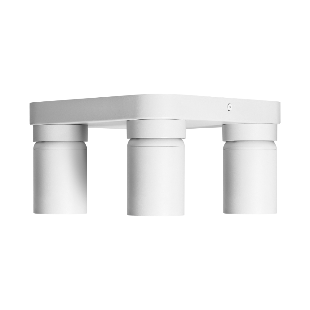 MALTA SP 4, oprawa ścienno-sufitowa, GU10 max. 4x12W, IP20, biała, kwadratowa podstawa