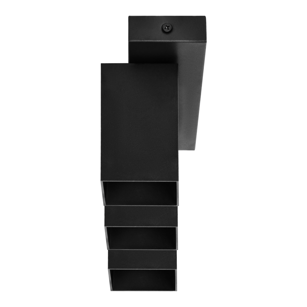 KUBAR SP 3, oprawa ścienno-sufitowa, 3xGU10, IP20, czarna