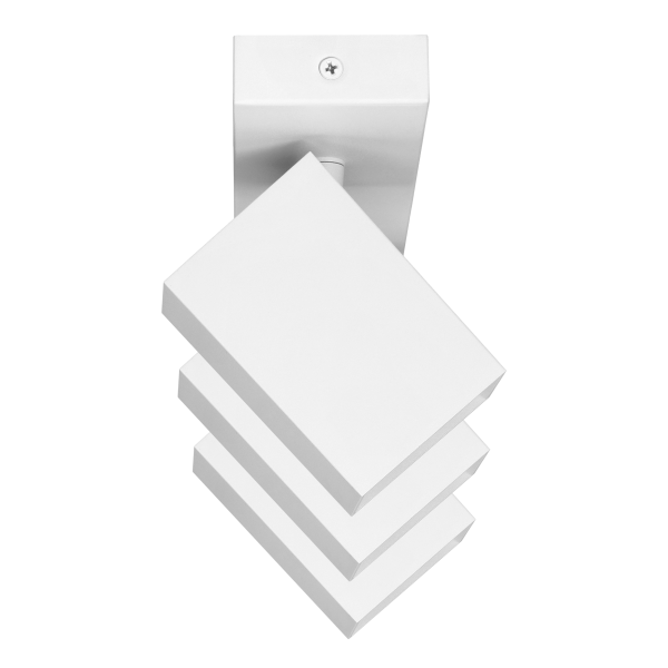 KUBAR SP 3, wall and ceiling luminaire, 3xGU10, IP20, white