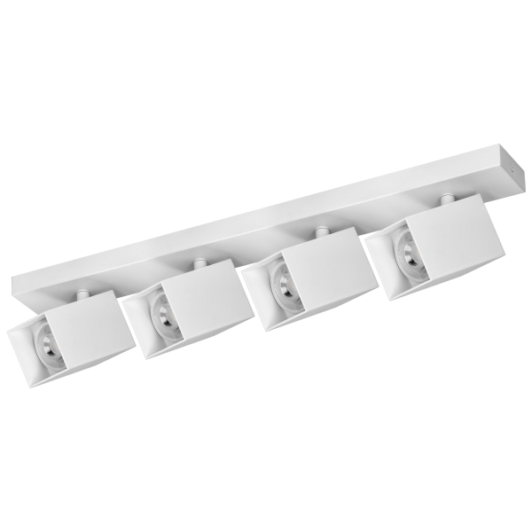 KUBAR SP 4, wall and ceiling luminaire, 4xGU10, IP20, white KUBAR SP 4, wall and ceiling luminaire, 4xGU10, IP20, white