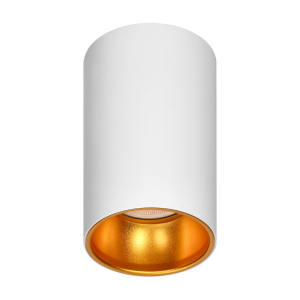 ELIZA, oprawa typu downlight, GU10, IP20, aluminiowa, biało-złota